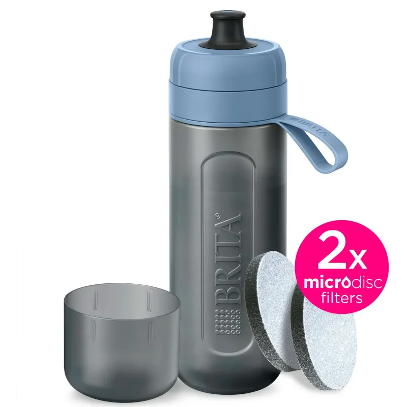 Brita Active vandflaske 0,6 liter, blå