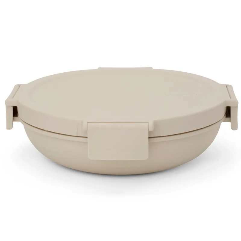 Brabantia Make & Take madskål 1 liter, soft beige