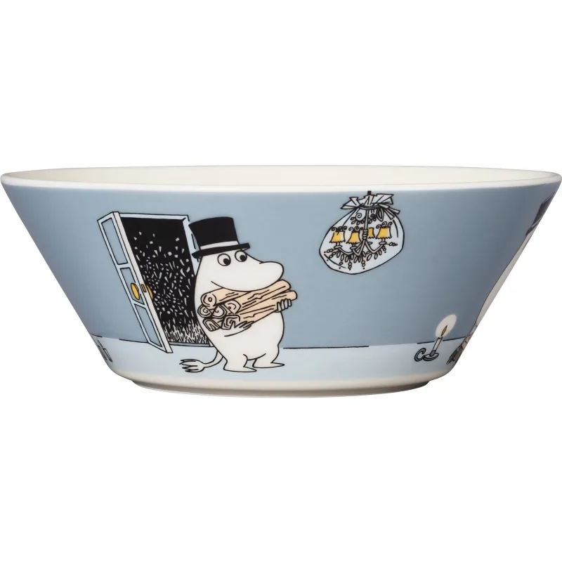Moomin arabia Mumin skål, mumitroldefar grå