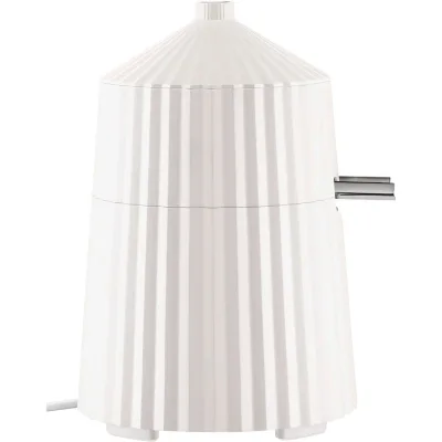 Alessi Plissé elektrisk citruspresser, hvid