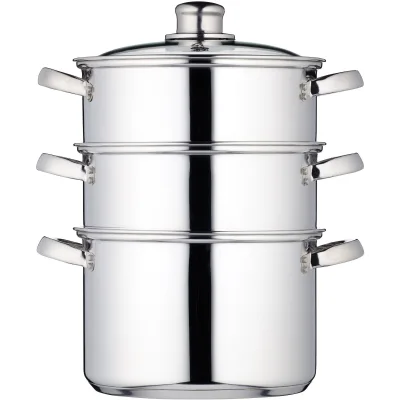Kitchencraft Dampkoger 4 dele 20 cm.