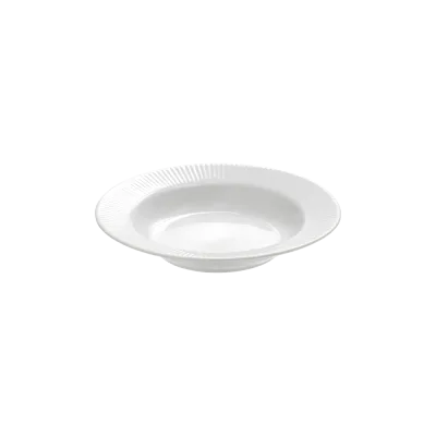 Groovy porcelæn suppetallerken 22 cm