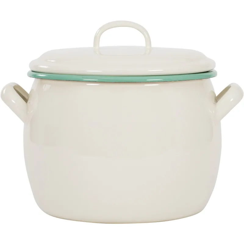Kockums jernverk Gryde 4 liter, creme