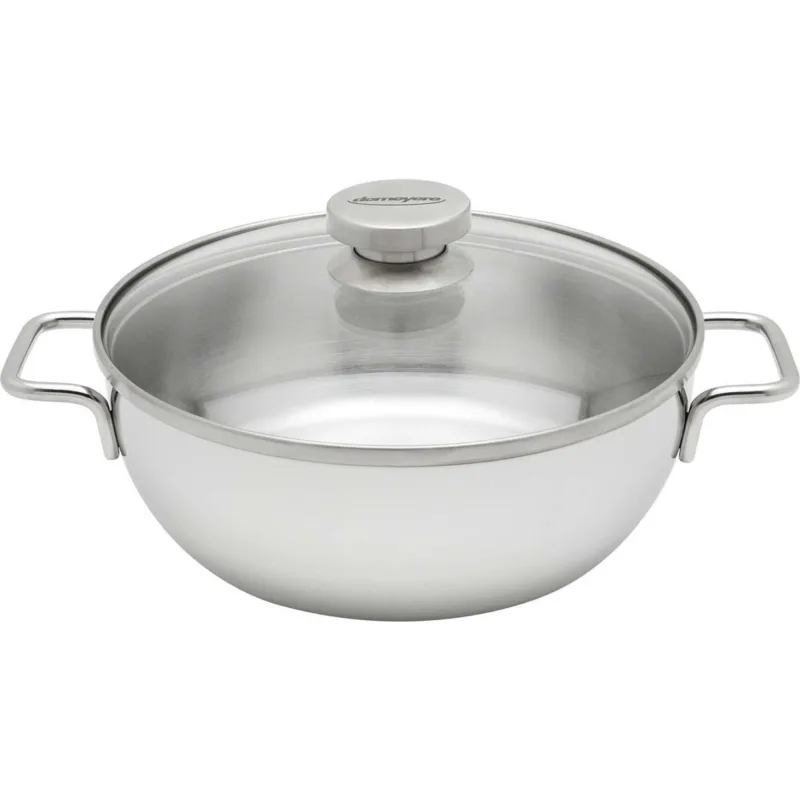 Demeyere Apollo Gryde med glaslåg, 24 cm 3,3 L