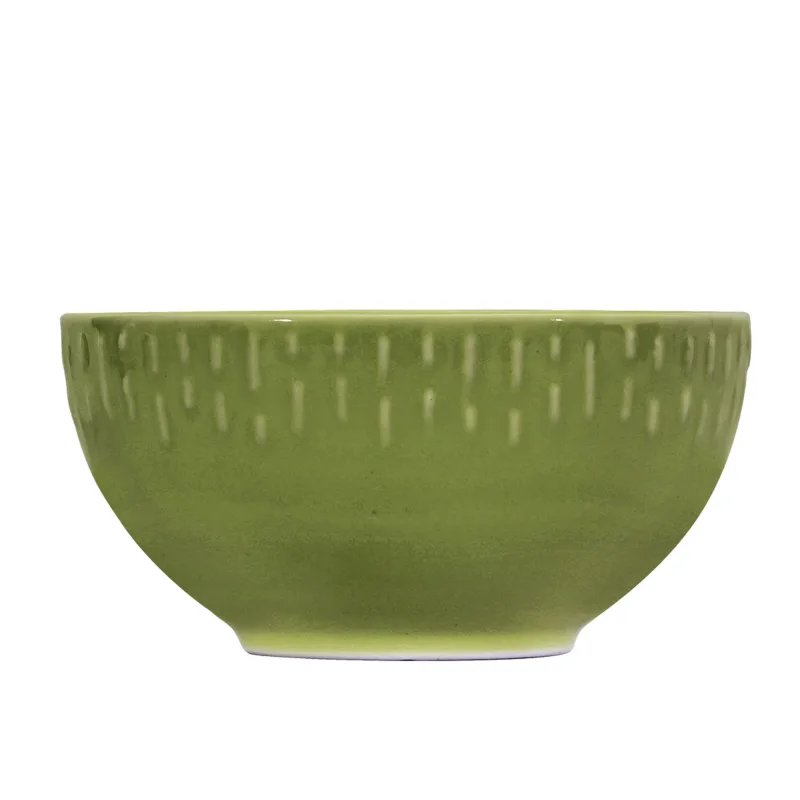 Aida Confetti skål 14 cm, olive