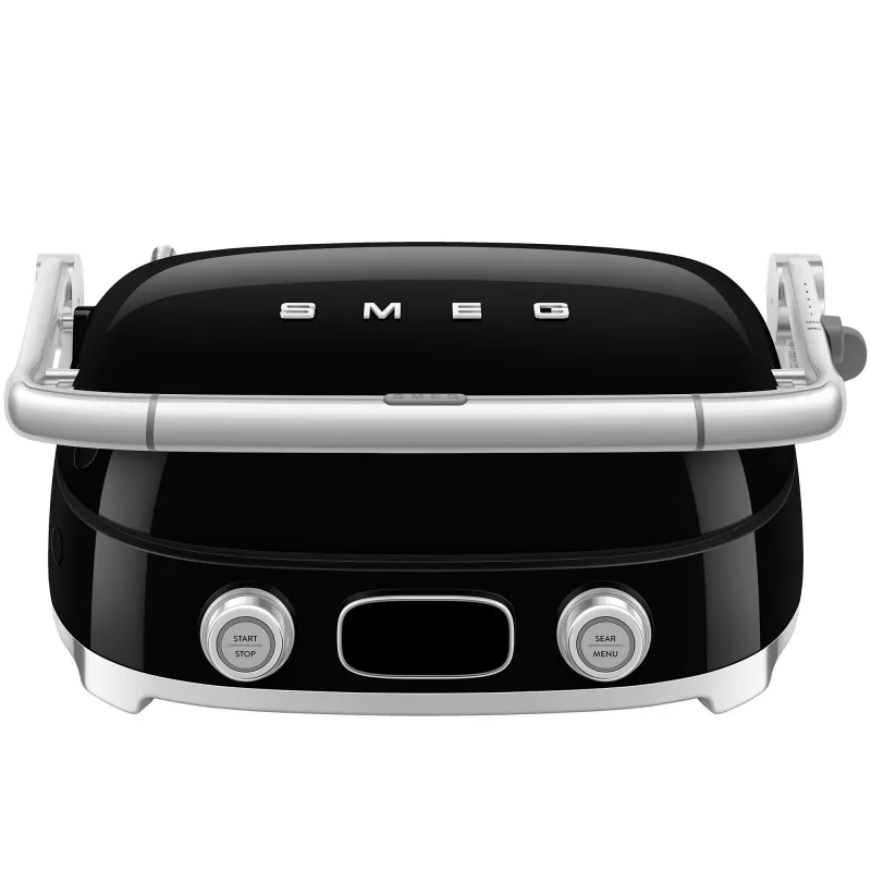 Smeg MGF01BLEU bordgrill, sort