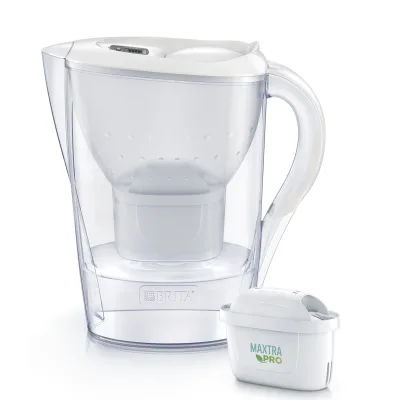 Brita Marella vandfilterkande, hvid