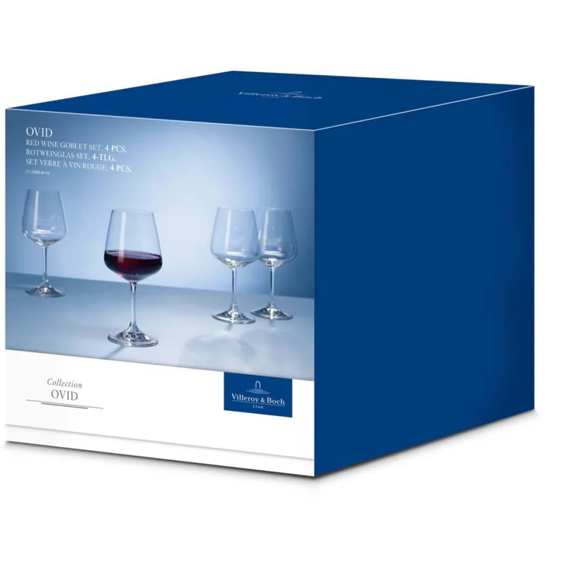 Villeroy & boch Ovid rødvinsglas, 4-pak