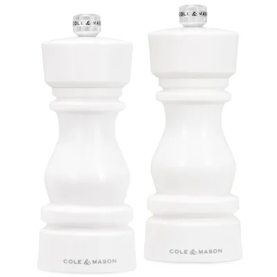 Cole & mason London-kværnsæt 15 cm, hvid