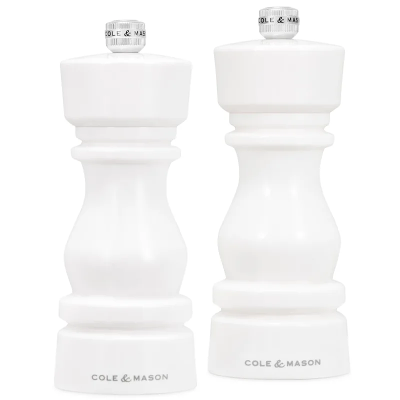 Cole & mason London-kværnsæt 15 cm, hvid