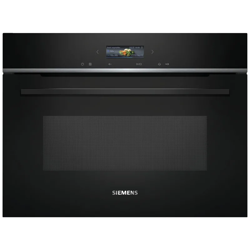 Siemens CE732GXB1 iQ700 indbygget mikroovn, sort