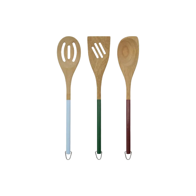 Spoons grydeskeer (sæt med 3: grydeske, hulske og palet)