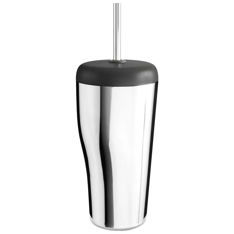 Georg jensen Sky termokop + sugerør, rustfrit stål