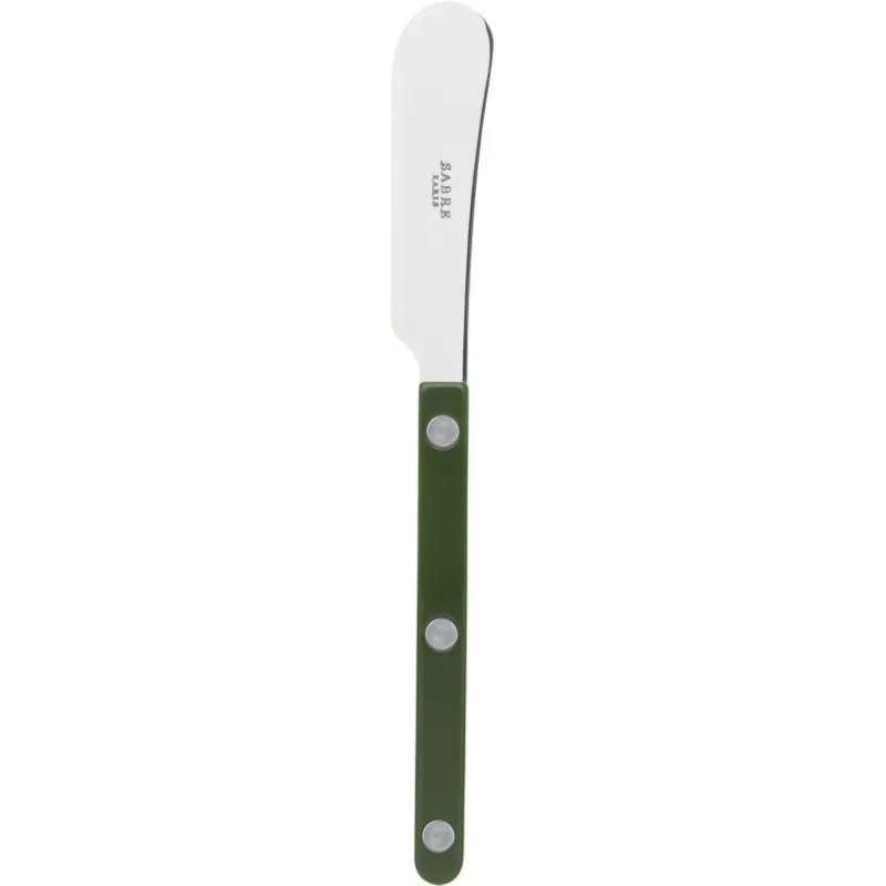 Sabre paris Bistrot Solid smørkniv 14 cm, grøn