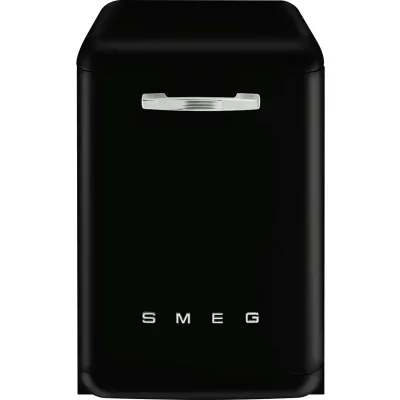 Smeg LVFABBL3 50's fritstående opvaskemaskine 60 cm, sort