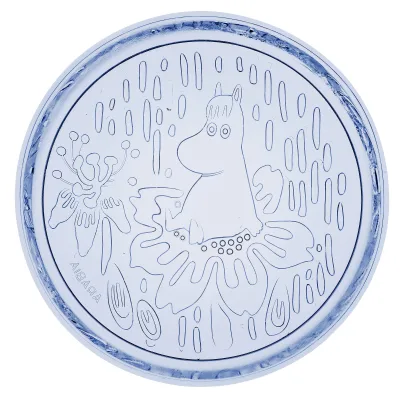Moomin arabia Tallerken Ø15,5 cm, aqua