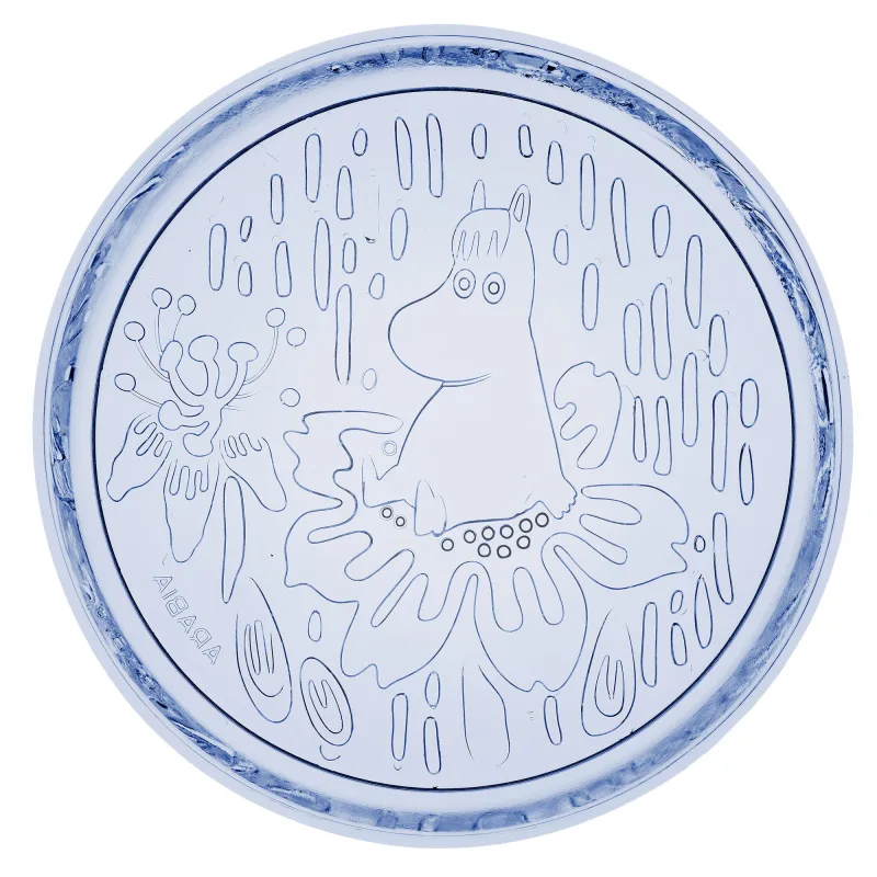 Moomin arabia Tallerken Ø15,5 cm, aqua