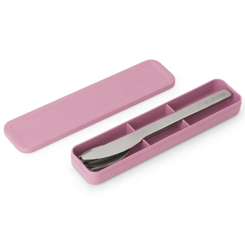 Brabantia Make & Take bestiksæt 3 dele, lilac pink