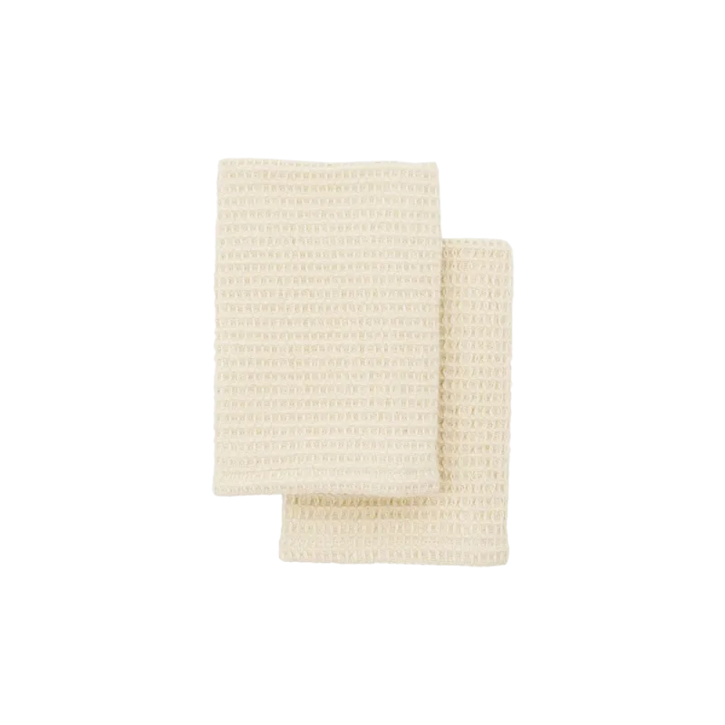 Karklud 2-pak - opvaskeklud - Beige