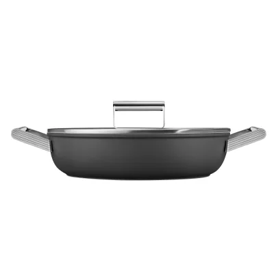 Smeg Sauterpande Ø28 cm, sort