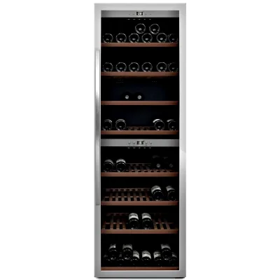 Mquvée WineExpert 180 vinkøleskab, rustfrit stål