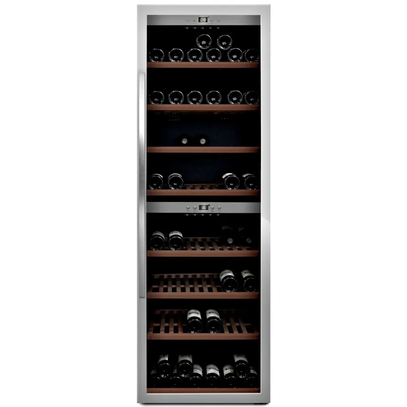 Mquvée WineExpert 180 vinkøleskab, rustfrit stål