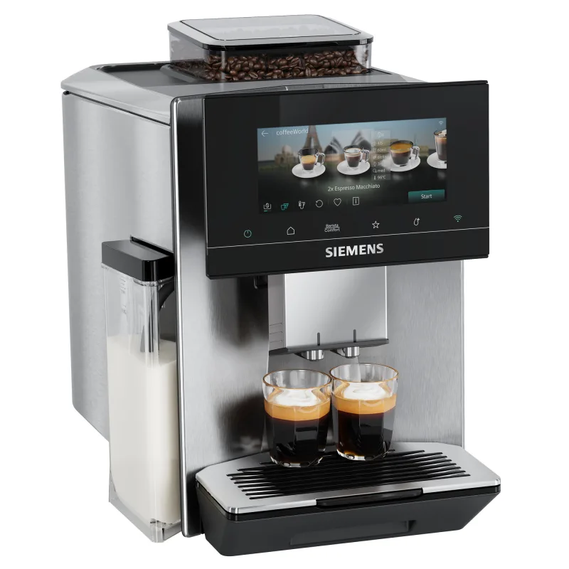 Siemens EQ900 iAroma TQ923E43 fuldautomatisk espressomaskine, inox