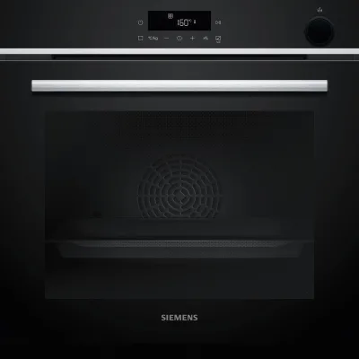 Siemens HR532GBS3 iQ300 indbygget ovn med dampfunktion 60 × 60 cm, rustfrit stål