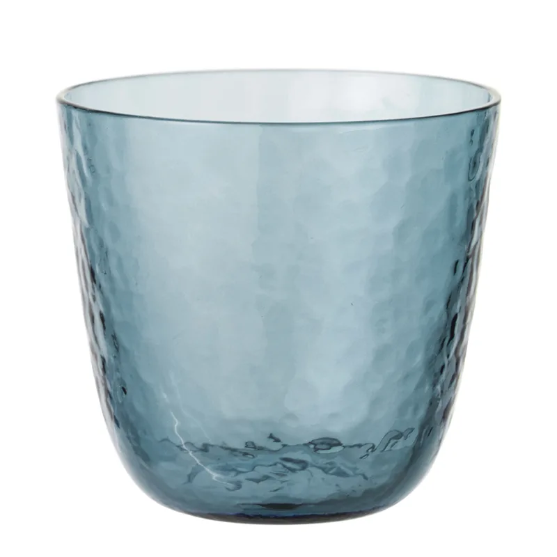 Broste Hamret drikkeglas, blåt