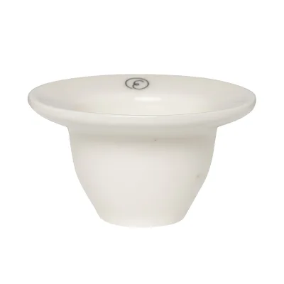 Ernst Æggebæger af porcelæn, vanilje