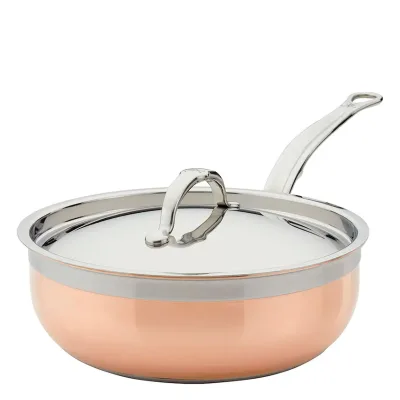Hestan Copperbond sauterpande med låg Ø24 cm