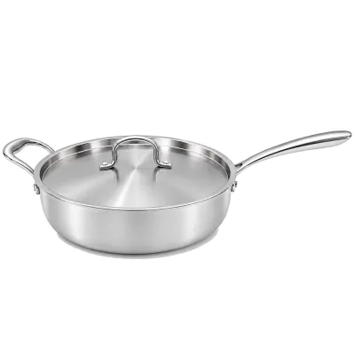 Essentials Sizzle Traktørpande 28 cm, rustfrit stål