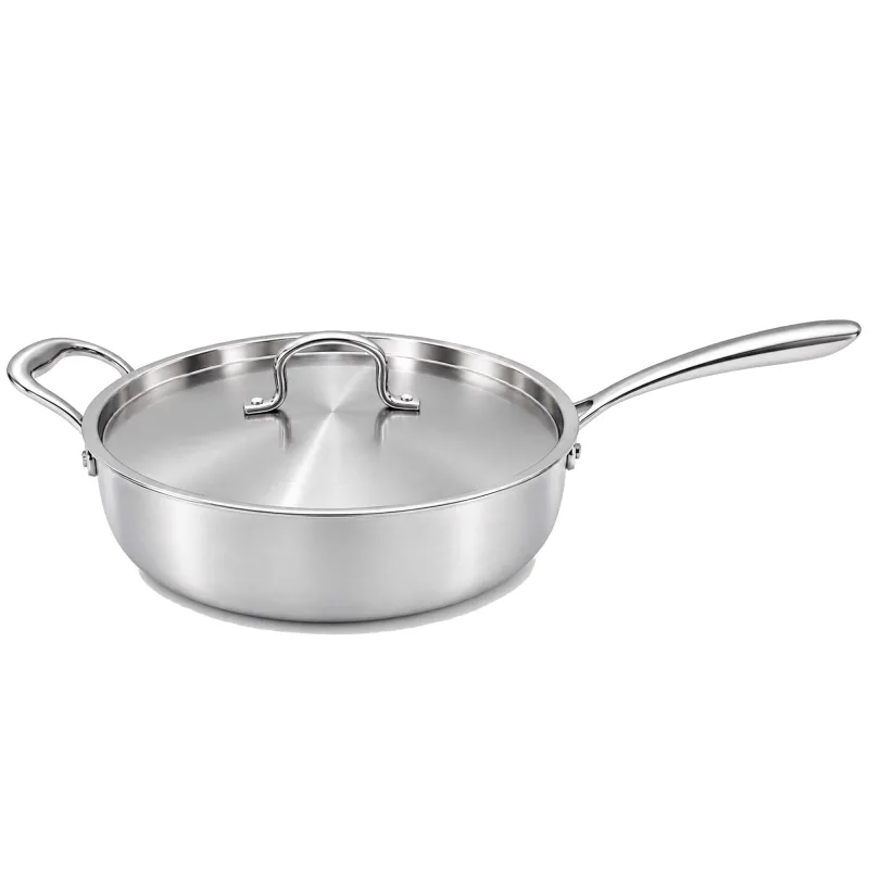 Essentials Sizzle Traktørpande 28 cm, rustfrit stål