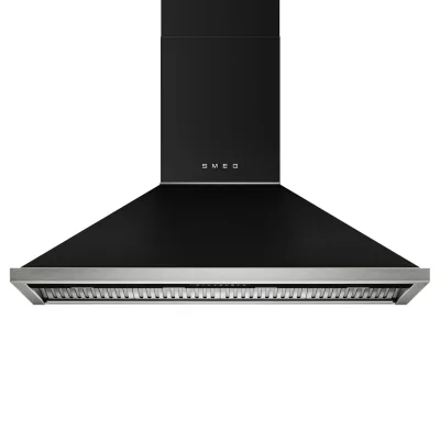 Smeg Portofino KCU124AN væghængt emhætte 120 cm, antracit