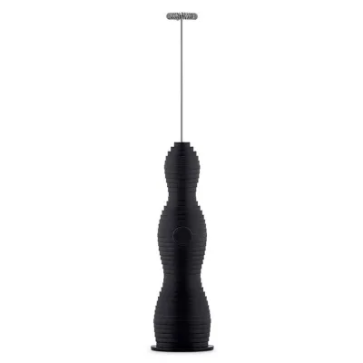 Alessi Pulcina mælkeskummer, sort