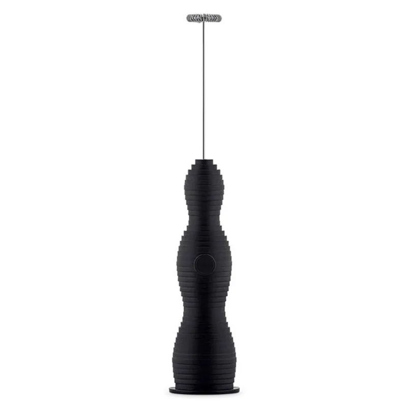 Alessi Pulcina mælkeskummer, sort