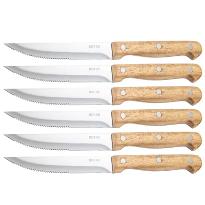 Dorre BBQ steakknive, 6 stk.