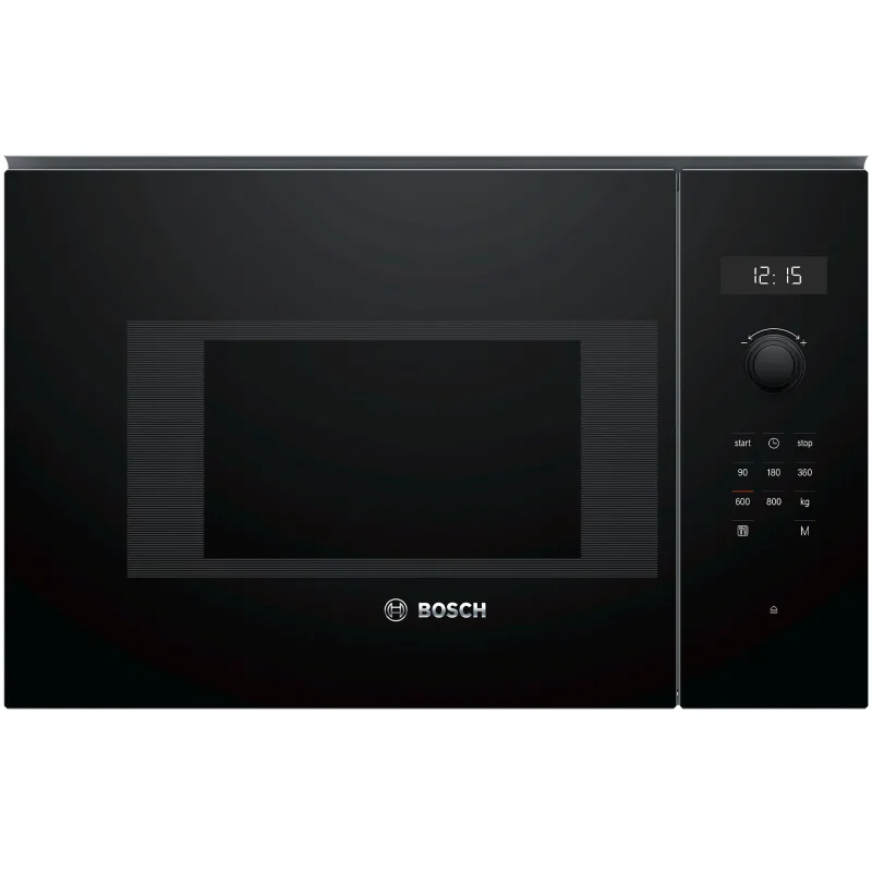 Bosch BFL524MB0 Serie 6 indbygningsmikroovn, sort