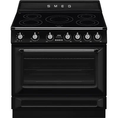 Smeg TR90IMBL Victoria Induktionskomfur 90 cm, sort