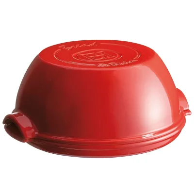 Emile henry Oval brødform 5,2 liter, rød