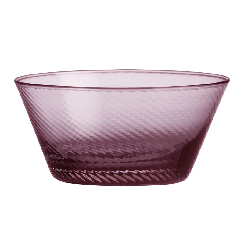 Aida RAW Unique Swirl skål Ø12,5 cm, pink