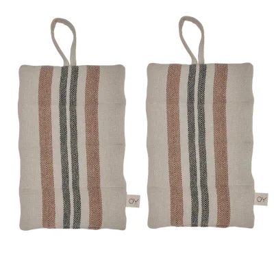 Oyoy living design Linu grydelapper 2 stk, karamel