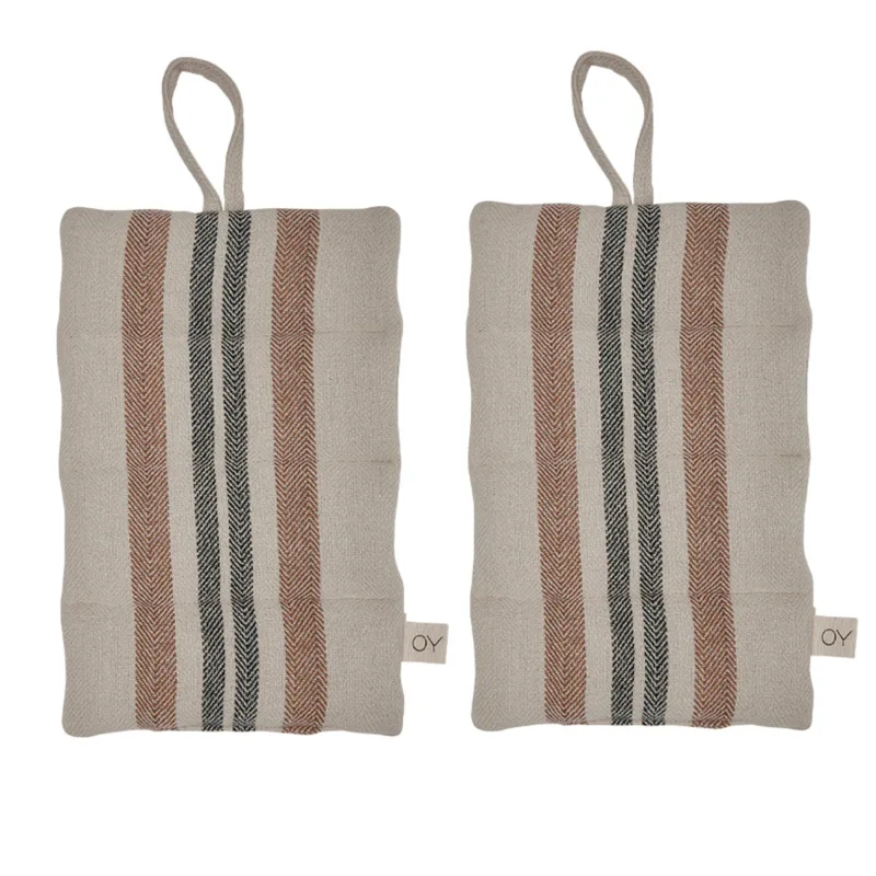 Oyoy living design Linu grydelapper 2 stk, karamel