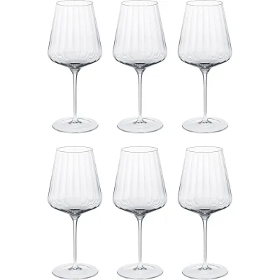 Georg jensen Bernadotte rødvinsglas 6 stk.