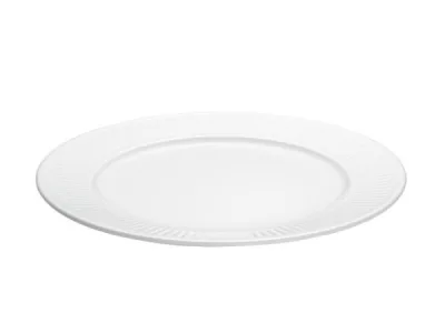 Pillivuyt Plissé Tallerken Flad - 26 cm