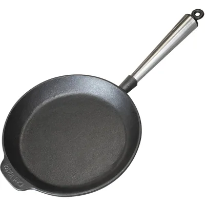 Carl victor Støbejernspande 24 cm, stålhåndtag
