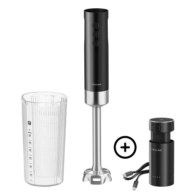 Zwilling XTEND Trådløs stavblender, startpakke med batteri