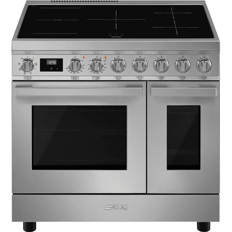 Smeg CPF92IMX Portofino induktionskomfur 83,4 kg, rustfrit stål