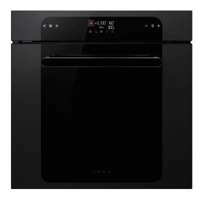 Smeg SO6202S3PB Musa kombiovn med dampfunktion 60 cm, sort