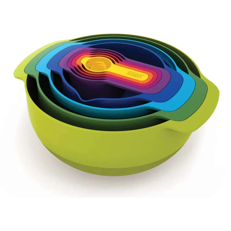 Joseph joseph Nest 9 Plus røreska°lsæt og ma°lebægersæt